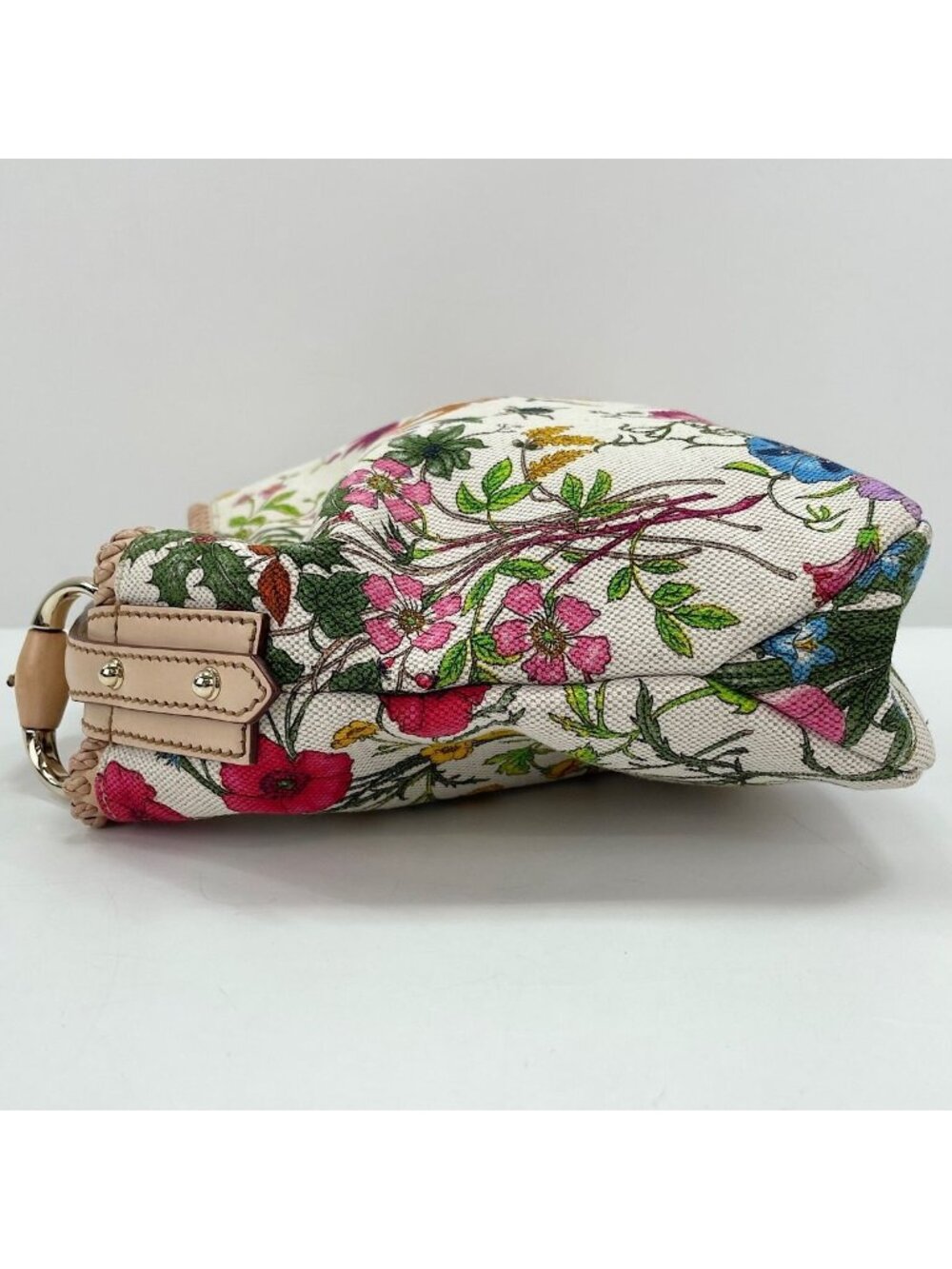 Gucci Handbag Canvas Floral - Picture 6 of 10